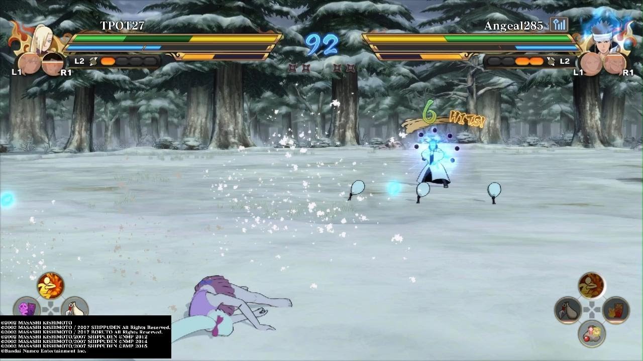 TS Ino-TS Temari-PTS TenTen rank match (one and done)
