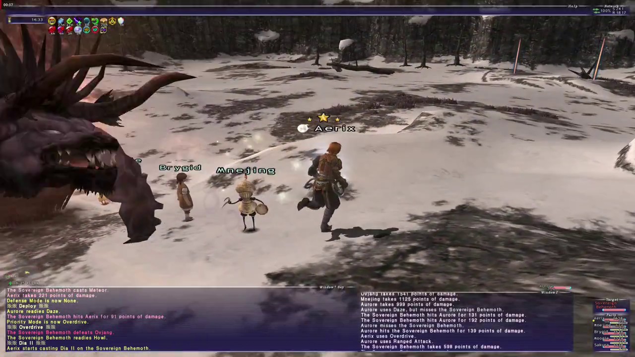 FFXI - PUP Solo『Sovereign Behemoth』