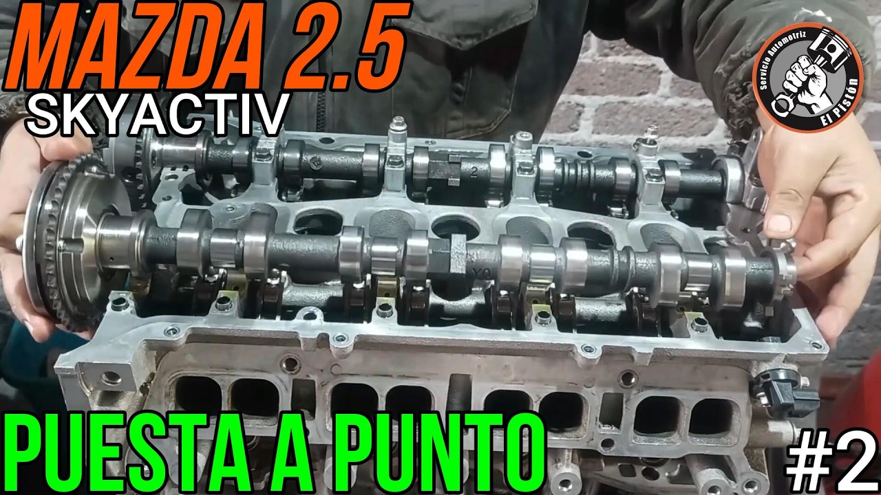 mazda SKYACTIV 2.5 ARMADO PARTE ALTA DE MOTOR