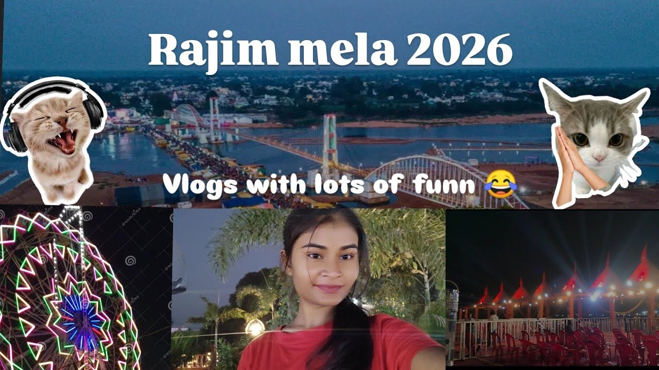 Rajim mela 📍2026 vlogs with lots of funn 😂😚