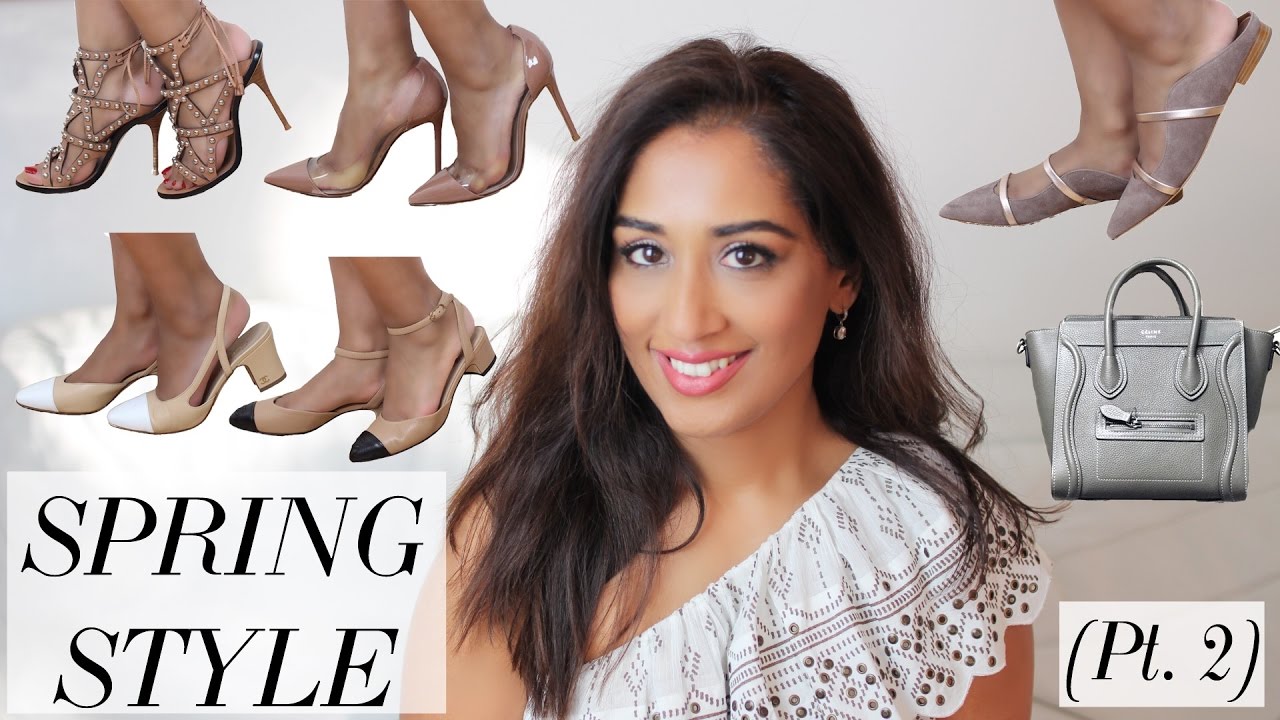 SPRING FASHION HAUL Pt 2 ft CHANEL, CELINE, GIANVITO ROSSI & more | Beauty Passionista | Ambarina