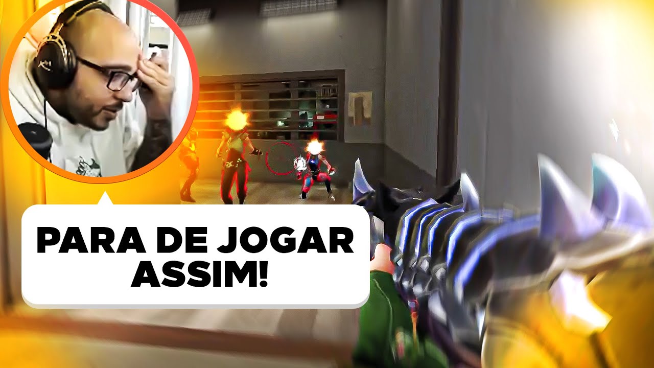 Tiltando as Lendas (streamers) vers&atilde;o Valorant! MAIN JUDGE #1