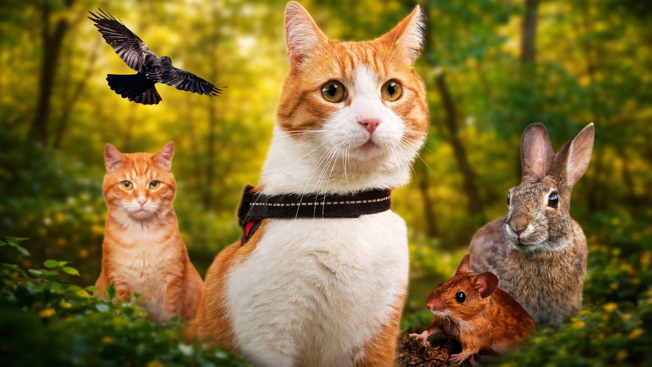 Cat Vlogs his Adventure to the Forest