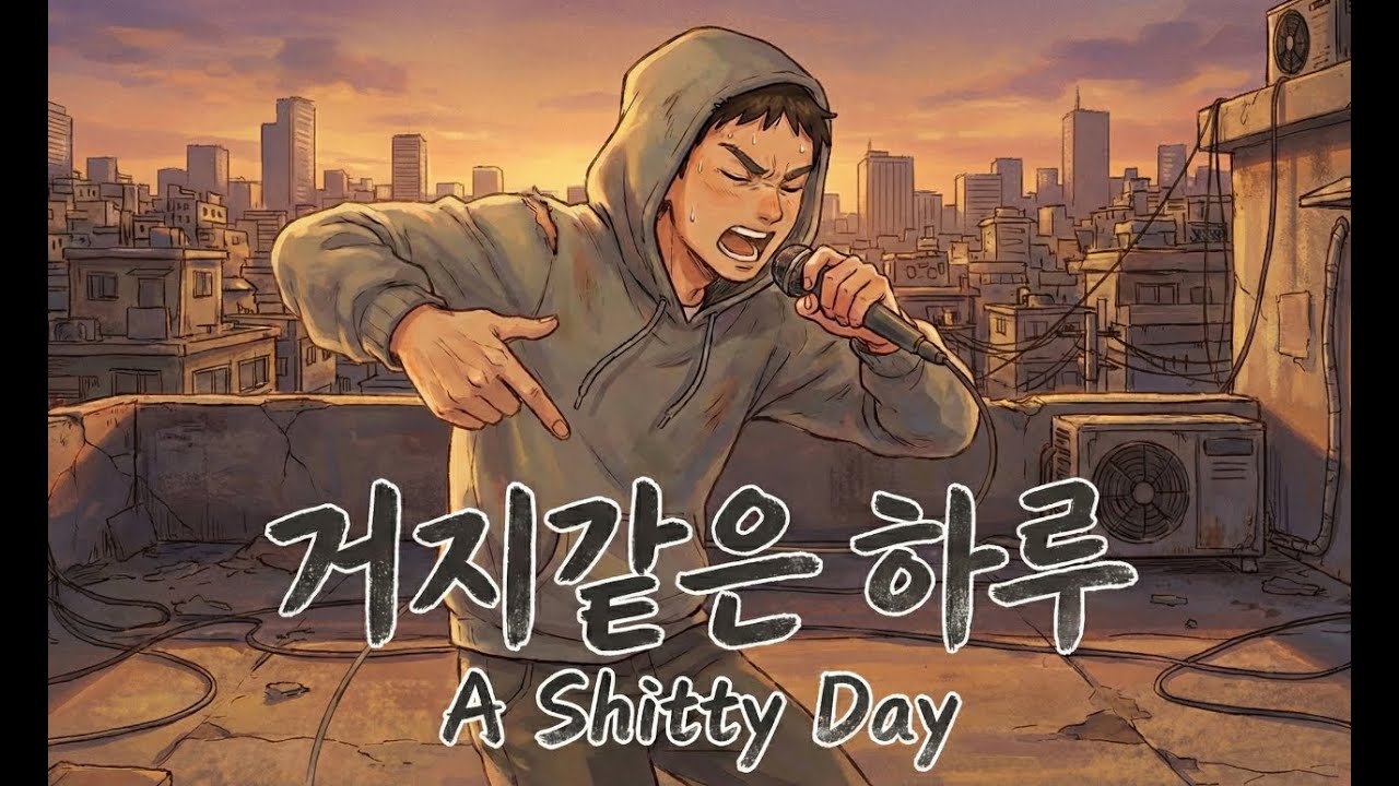 포기하고 싶은 당신에게 전하는 위로의 랩 | 거지같은 하루 (A Shitty Day)