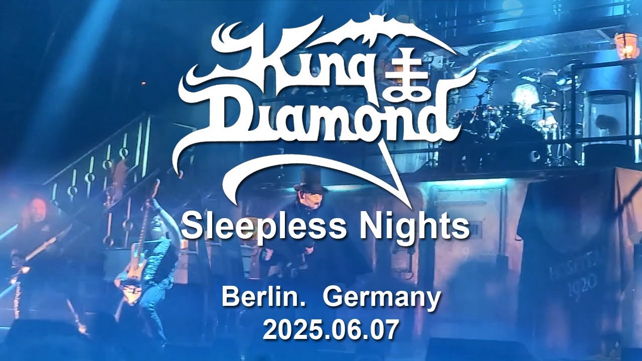 King Diamond - Sleepless Nights (Berlin 2025.06.07 Germany)
