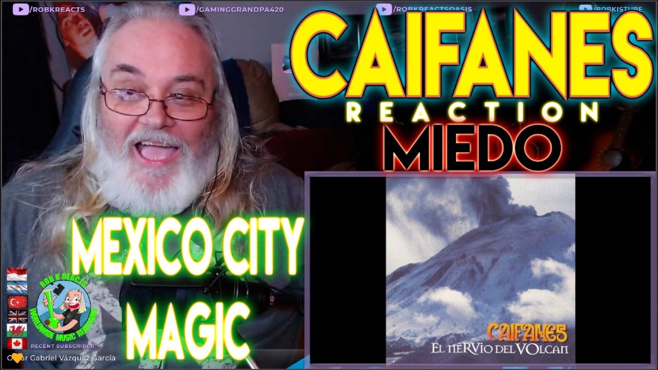 Caifanes Reaction - Miedo - First Time Hearing - Requested