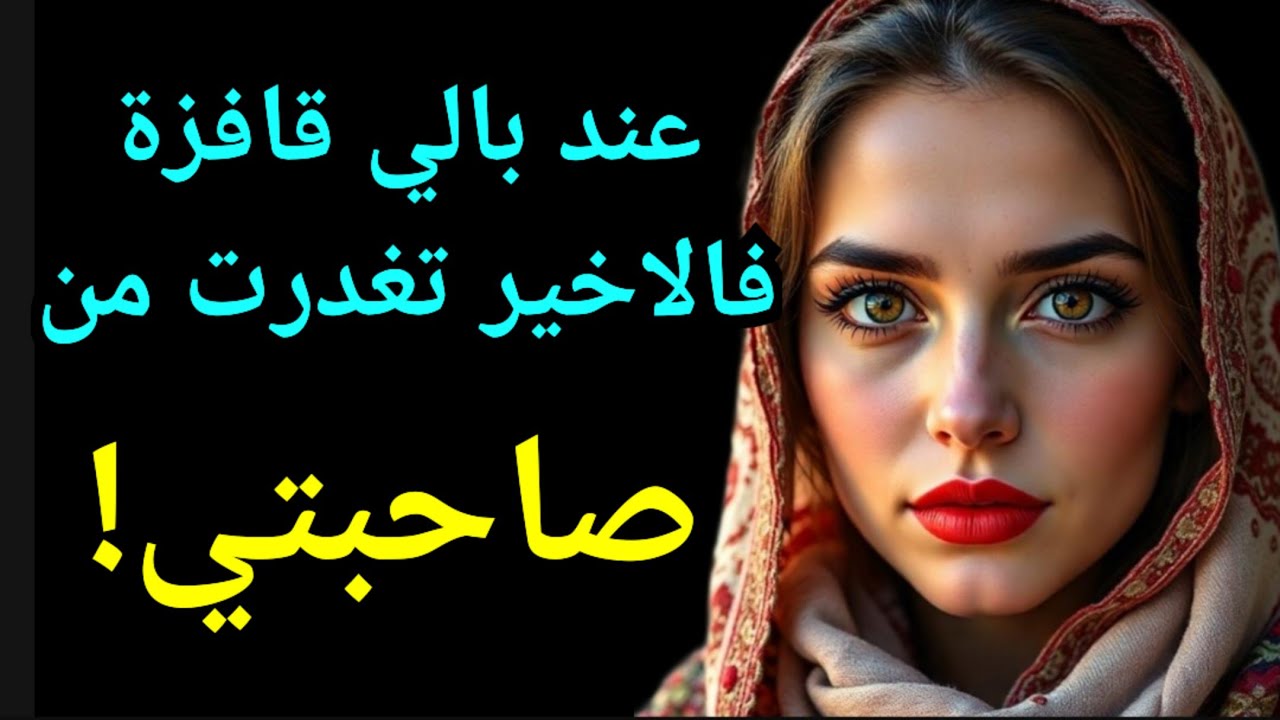 خذيت درس عمرني ننساه...وعرفت باللي الثقة غالية نهار درتها فلفعة عضتني!