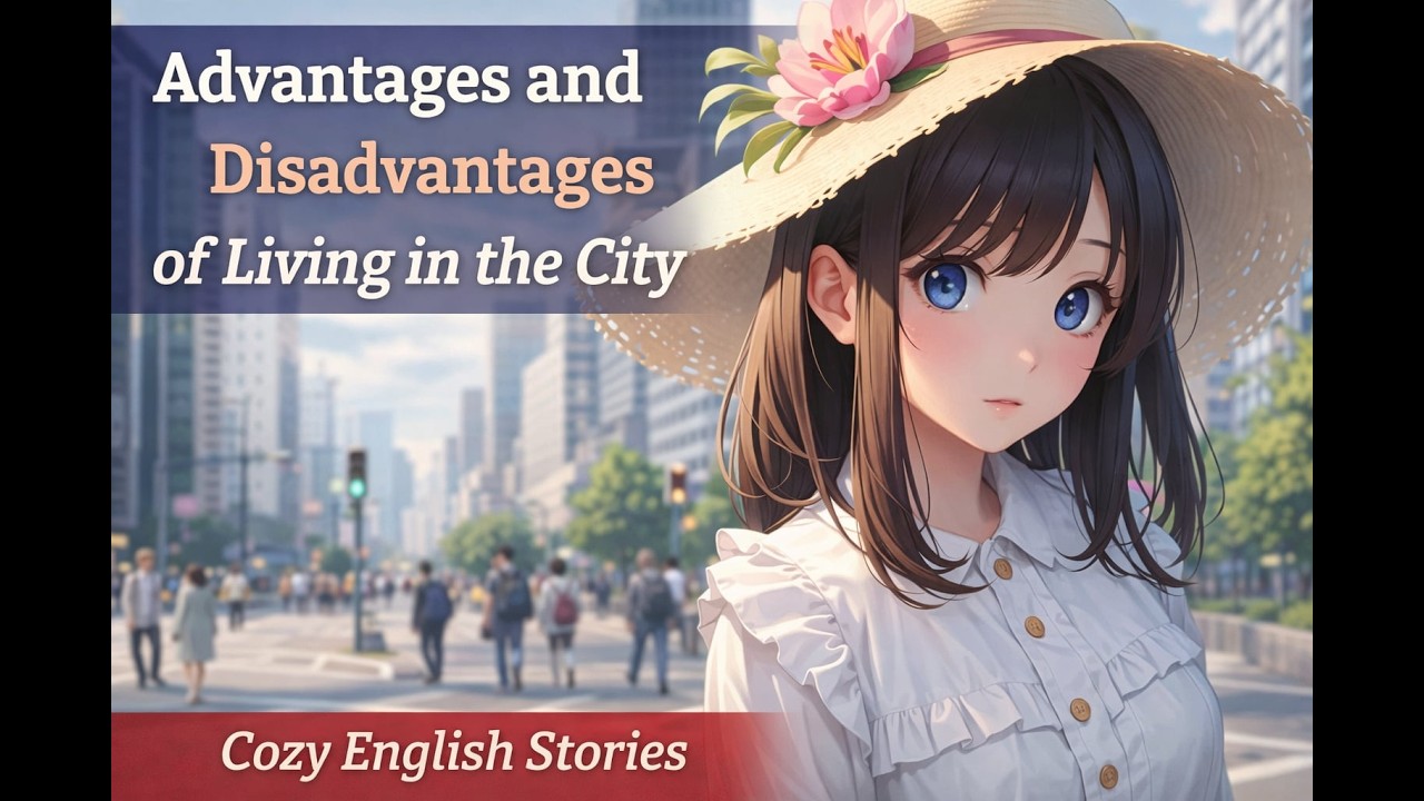 Advantages and Disadvantages of Living in the City | Relaxing English