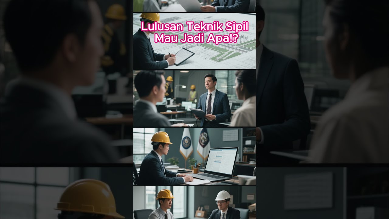 Lulusan Teknik Sipil Mau Jadi Apa!? #prospekkerja