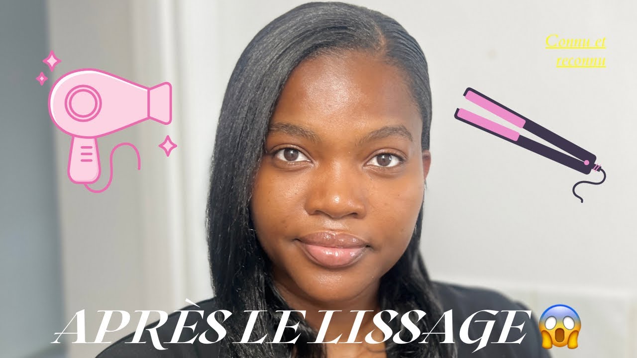 Voici comment j’entretiens mes cheveux  après mon lissage 