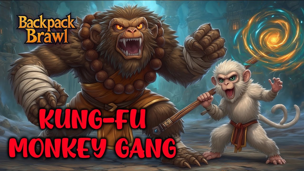 I Let My Monkeys Run the Whole Fight – Kragg Monkey Build  | Backpack Brwl
