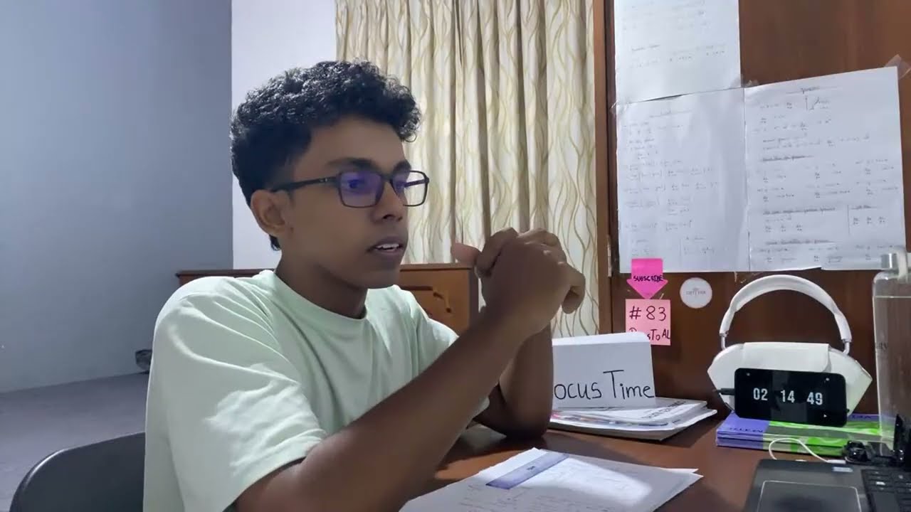 Why I am doing this ? ( Answer for the hate comments )| Study With Me 📚 | 2025 A/Level 