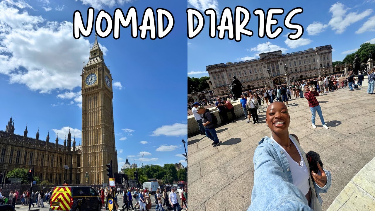 24 hours in LONDON as the ULTIMATE TOURIST! (nomad diaries ep. 3)