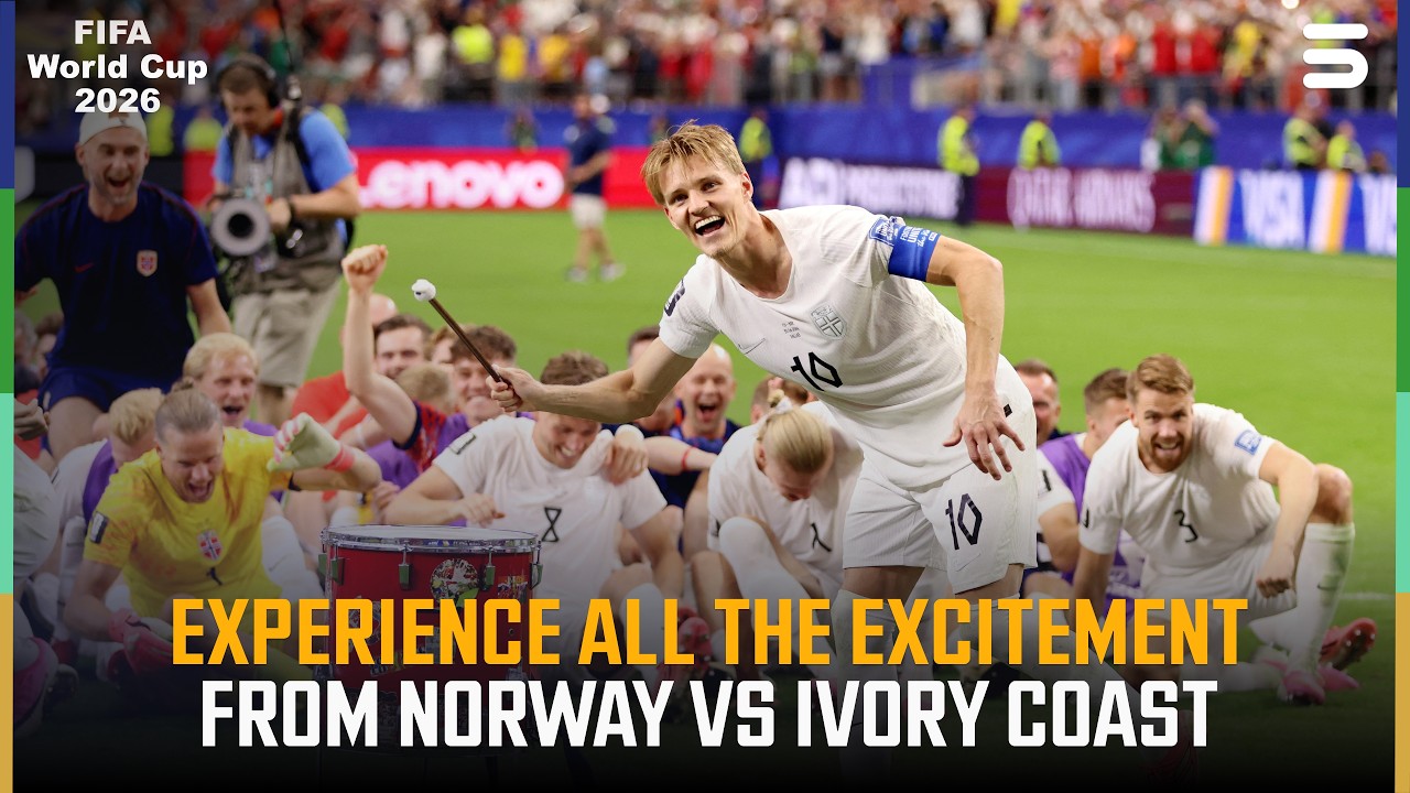 HAALAND'S LATE WINNER! Norway Beats Ivory Coast 2-1 to Reach Last 16 | FIFA World Cup 2026 | ZO1H