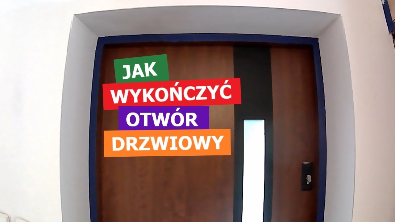 Jak wykończyć drzwi wejściowe zewnętrzne