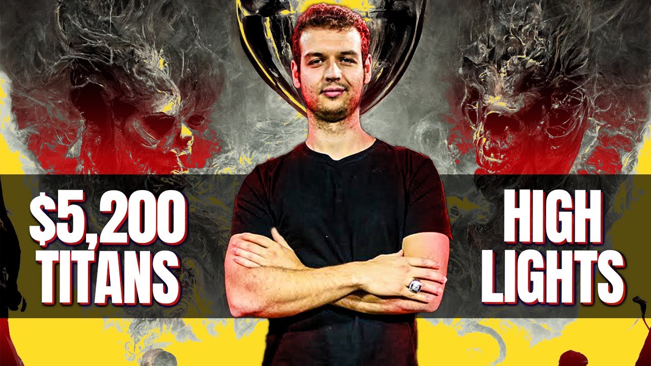$5,200 TITANS with Addamo FInal Table Highlights
