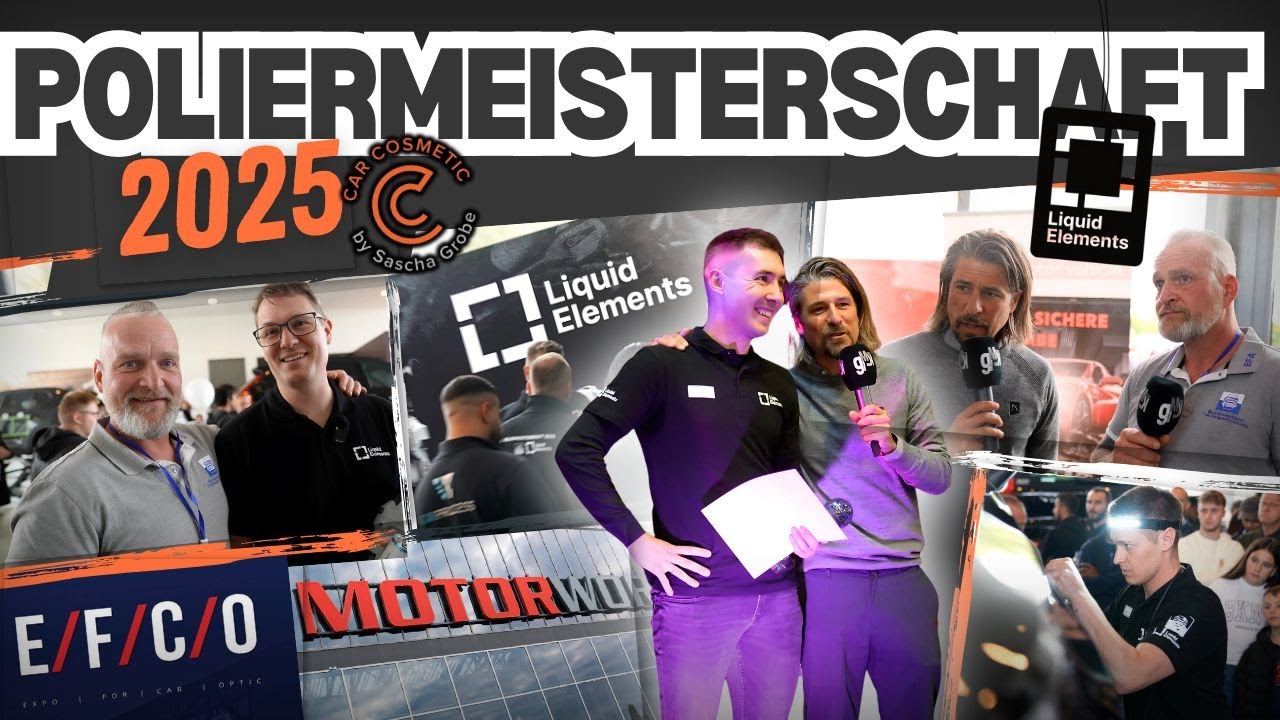 Deutsche Poliermeisterschaft 2025 in der Motorworld Stuttgart-Böblingen | Jurymember Sascha erklärt