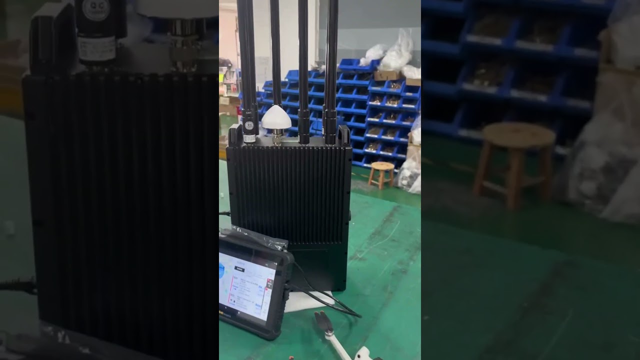 Portable Multi-Frequency Drone Detection and Countermeasure System.