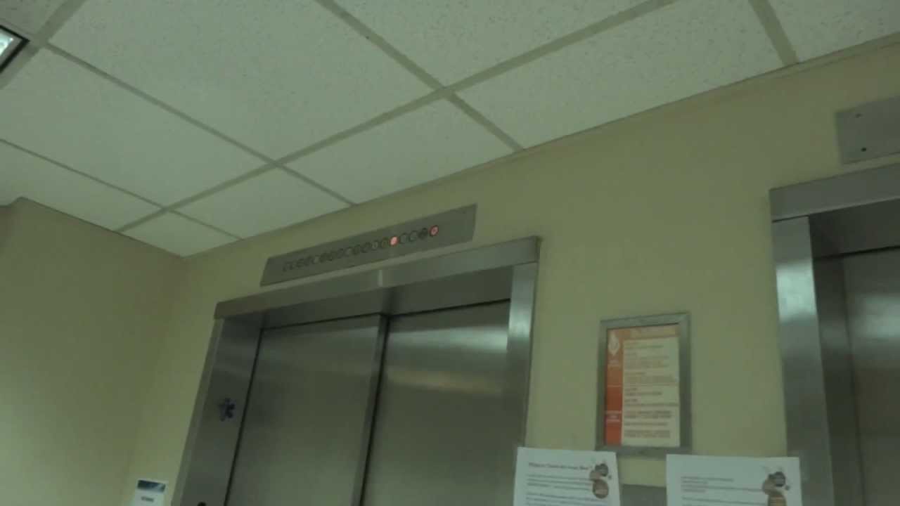 Original SchindlerHaughton Service Elevators - Hilton Checkers Hotel - Los Angeles, CA