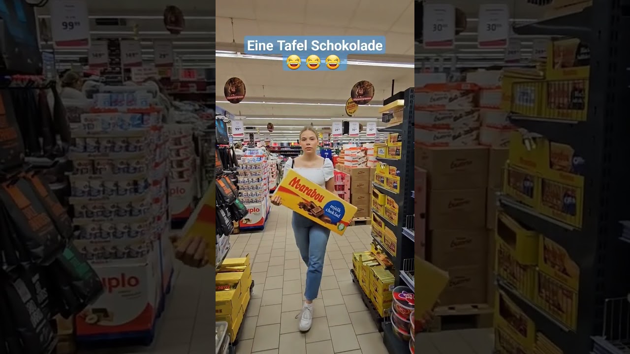 Eine Tafel Schokolade 😂