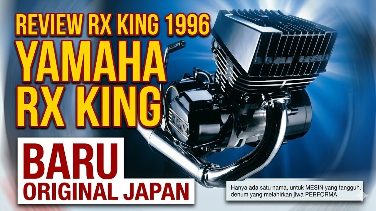 YAMAHA RX KING MASTER 1996 ORIGINAL JAPAN