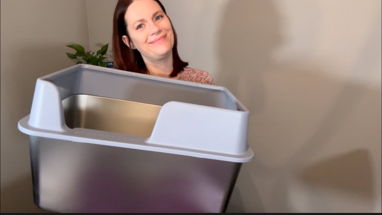 Really nice stainless steel litter box!!