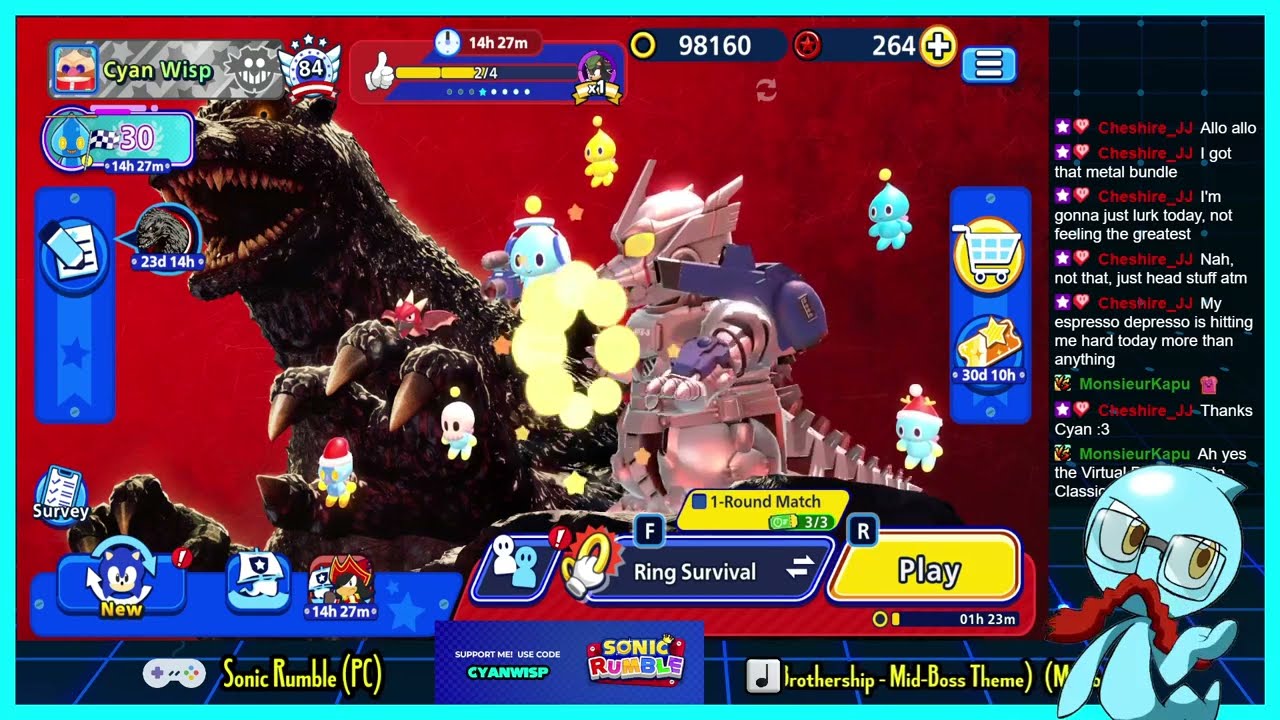 Rumble Dailies + Final Nights Festival Day! - Sonic Rumble, Sonic Racing: CrossWorlds (Dec 29, 2025)
