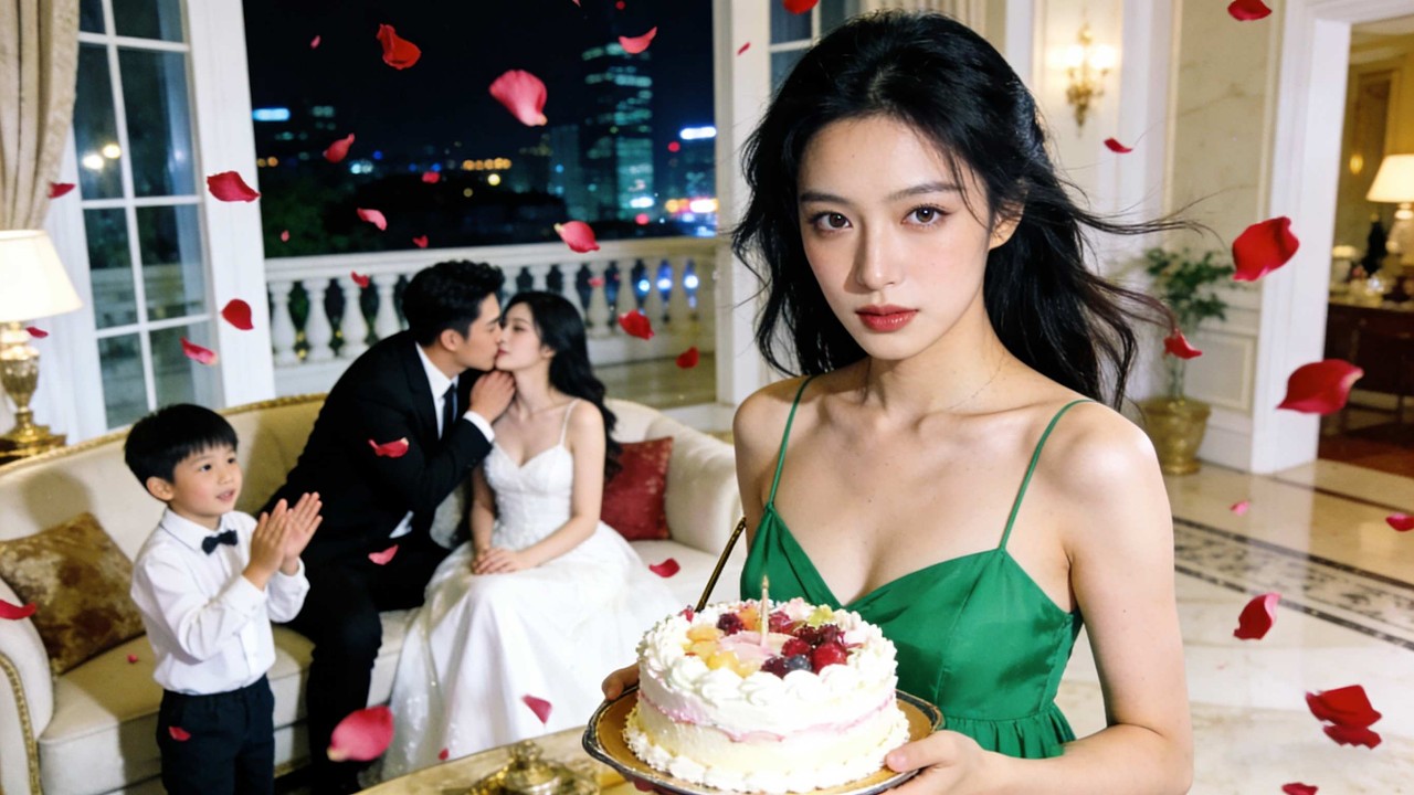 I brought a cake home, found my husband cheating—my child was cheering for them.#drama