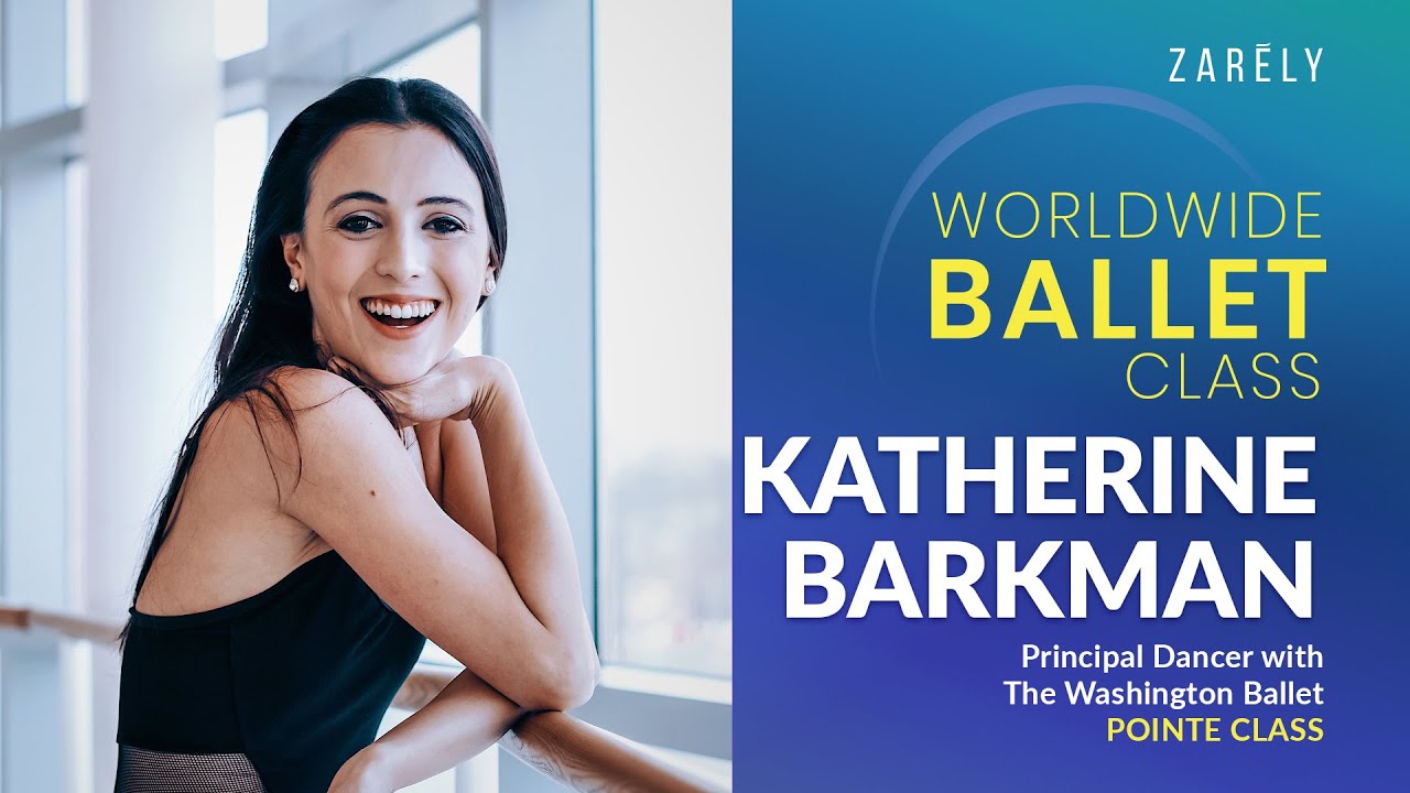 Katherine Barkman, Dancer at The Washington Ballet, International Principal Dancer, Pointe class