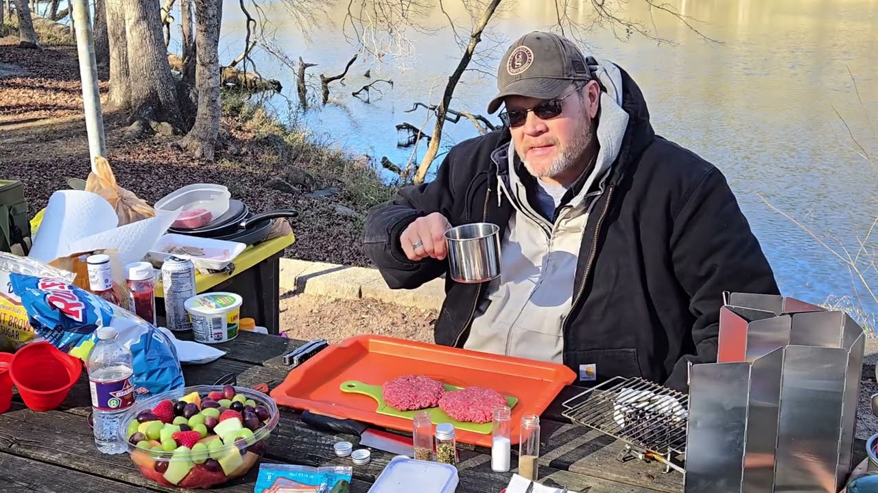 Camping Cuisine 80/20 Burgers and My Special Baked Beans