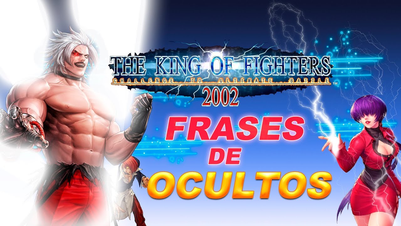 The King of Fighter 2002 Frases de HMDM/Ocultos