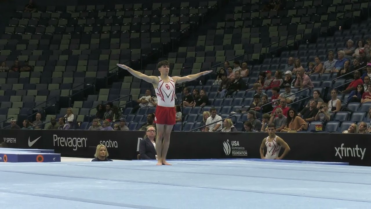 Fuzzy Benas  - Floor Exercise -  2025 Xfinity U.S. Championships -  Senior Men Day 1