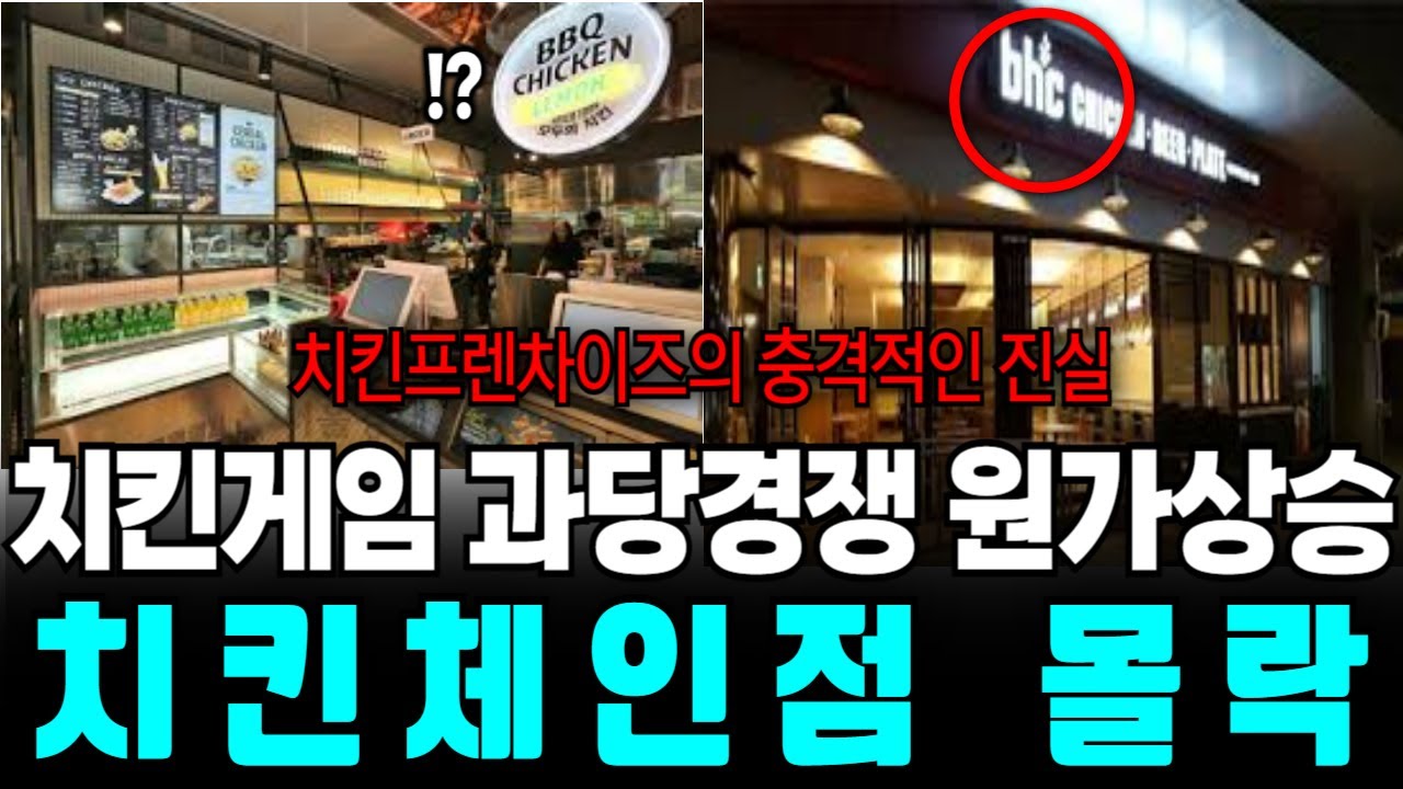 치킨 체인점 몰락, 
