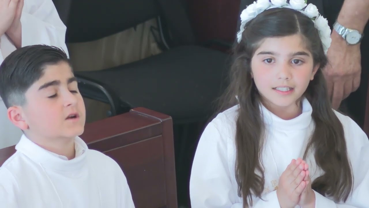 Première Communion de la paroisse Saint Thomas Apôtre - Eglise Saint Jean Apôtre - Le 4 juin 2023
