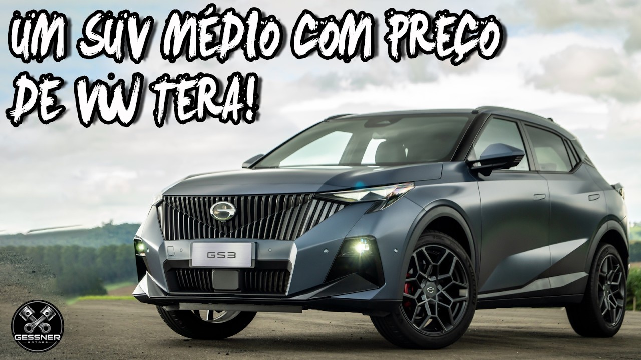 GAC GS3 CHEGA COM PREÇO DE PULSE E TERA, NOVO ARGO TERÁ VERSÃO ABARTH COM MAIS DE 200 CV E MAIS!