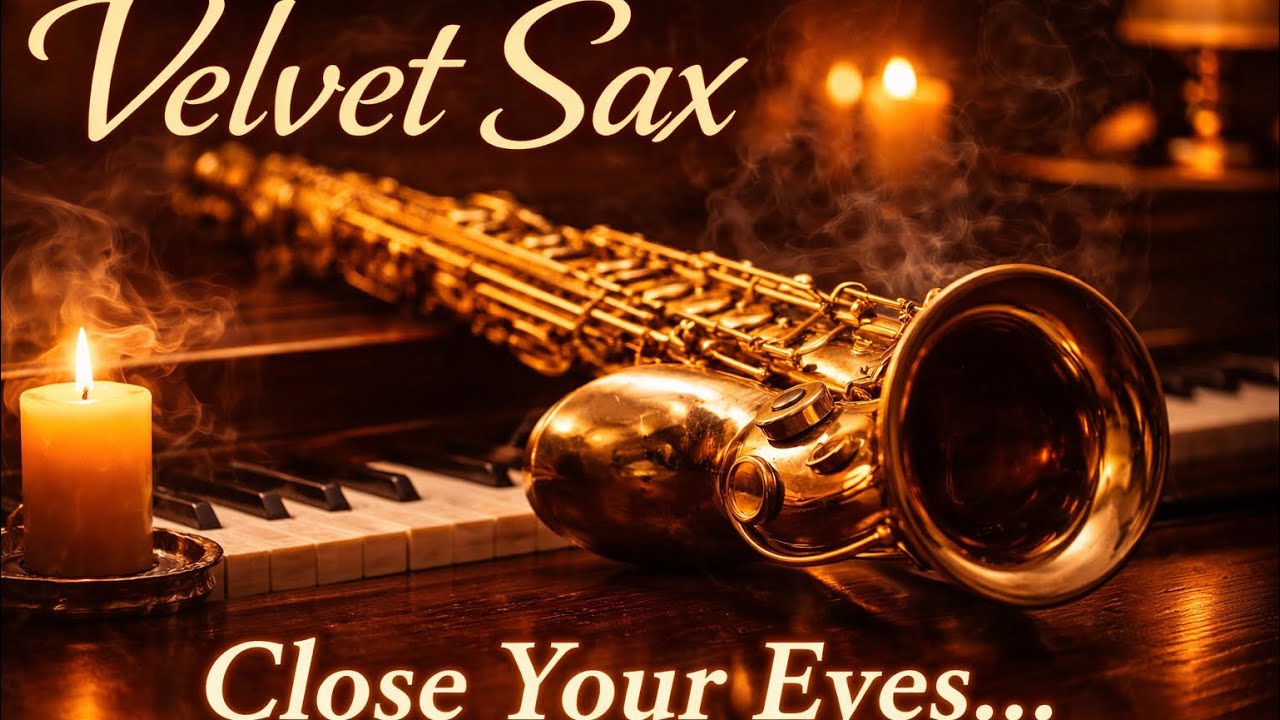 Close Your Eyes… 🎷 Velvet Sax Midnight Jazz Radio