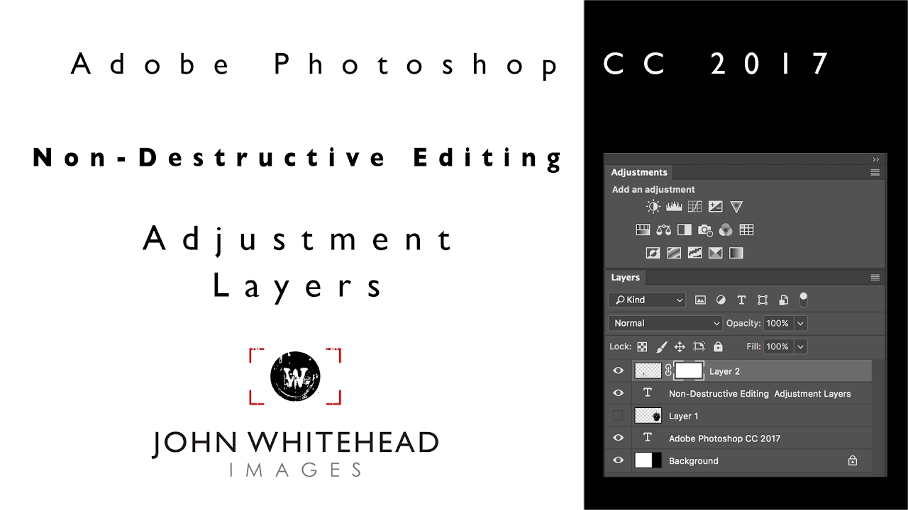 Adobe Photoshop CC 2017 Adjustment Layers
