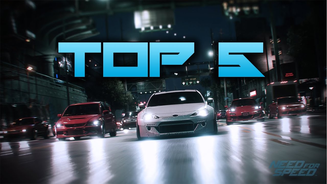 Need For Speed 2015 : Top 5 Cars (Drift / Run )