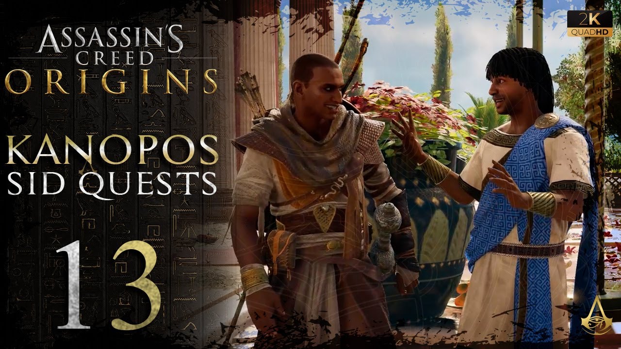 Assassin's Creed Origins Gameplay Kanopos Side Quests
