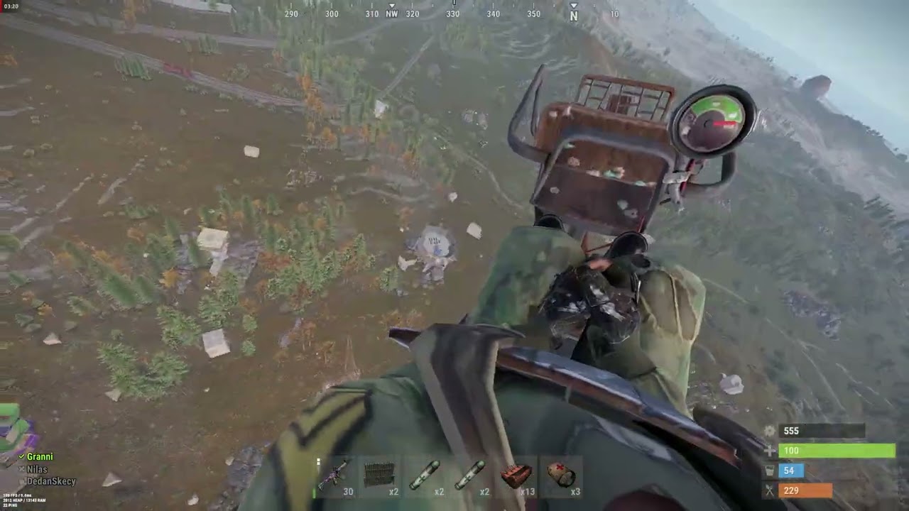 Flying in peace and quiet (Rust Chill)
