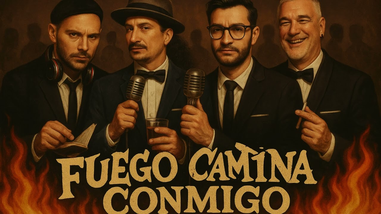 DOBLEV & ELPHOMEGA - Fuego Camina Conmigo (versión Cover AI de Motown Soul de 1950)     