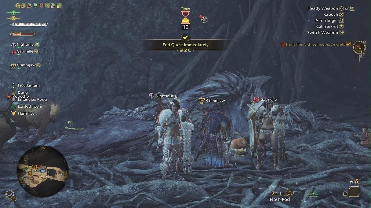 Monster Hunter Wilds: Arch Tempered Arkveld 24'55