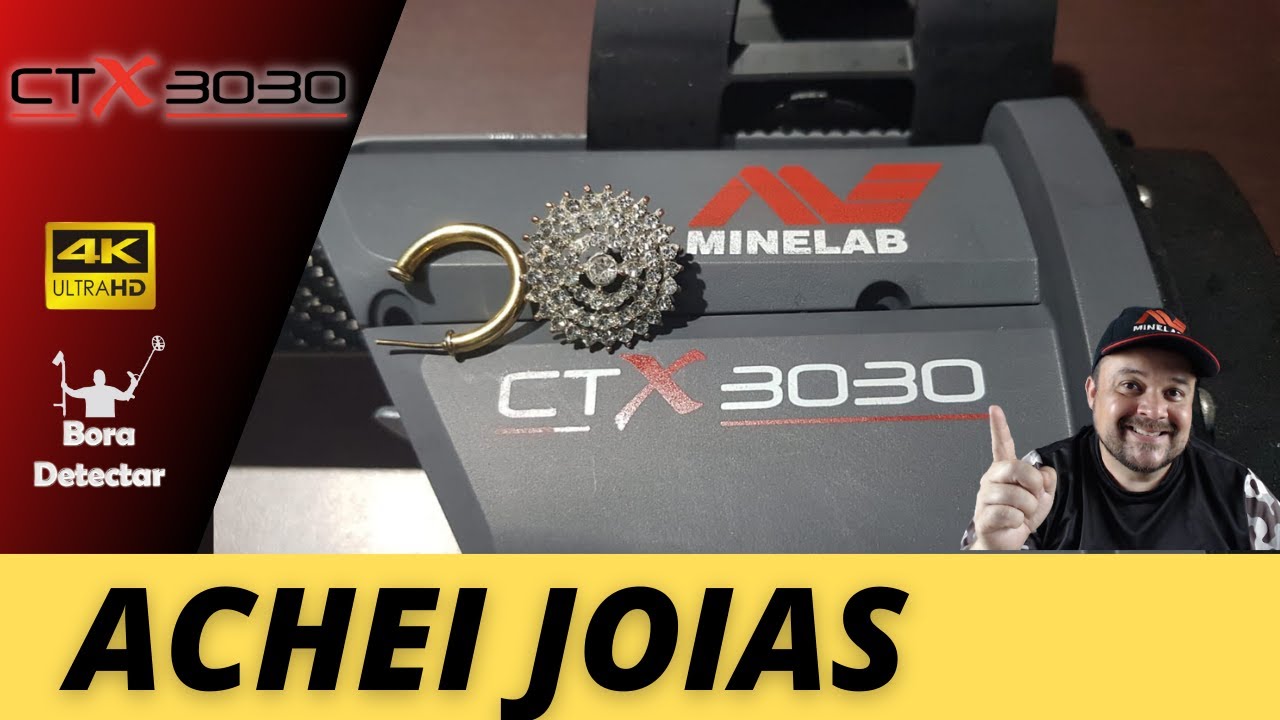 Achei JOIAS com detector de metal CTX 3030 na Praia