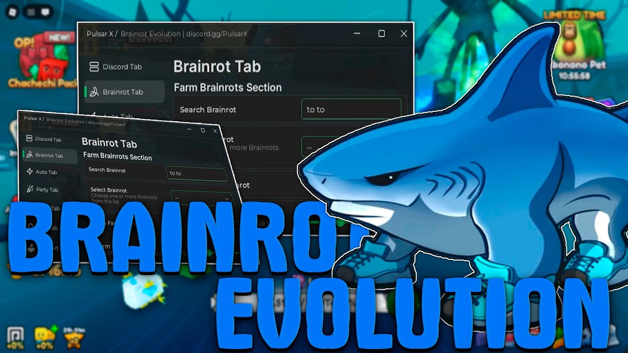 BRAINROT EVOLUTION BEST SCRIPT | AUTO FARM AND MORE