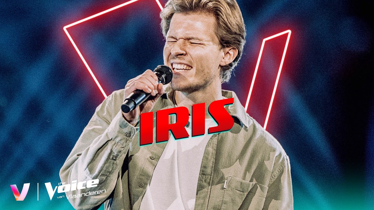 Brecht - 'Iris' | Blind Auditions #1 | The Voice van Vlaanderen | VTM