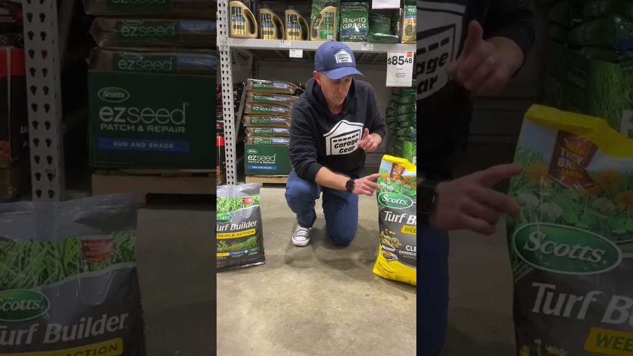 SCOTT&rsquo;S WEED N FEED OR TRIPLE ACTION - WHICH ONE WOULD YOU CHOOSE?