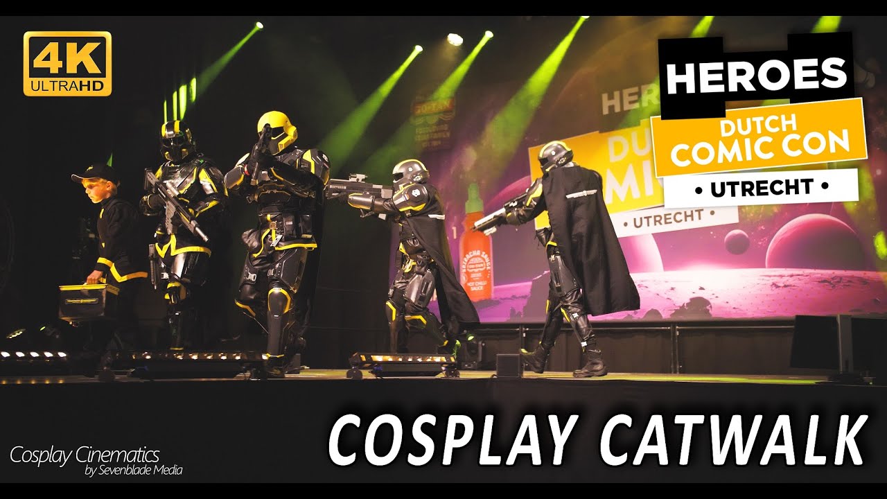 Cosplay Catwalk 1 (Saturday) at Dutch Comic Con 2025 Summer (12:45h - 13:15h)