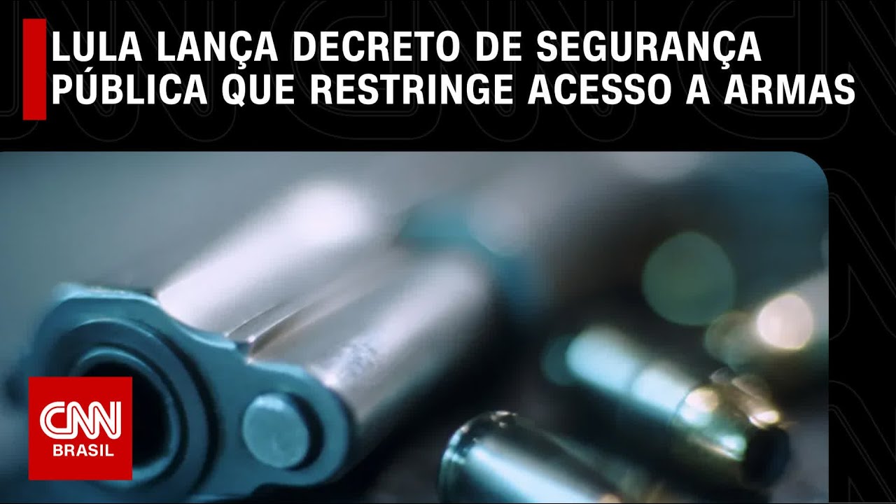 Lula assina medidas para fortalecer segurança pública e restringir acesso a armas | O GRANDE DEBATE