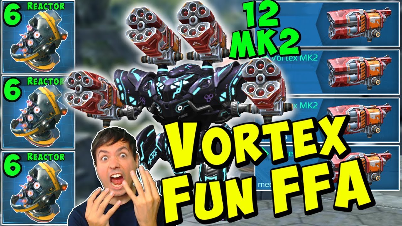 Brutal Vortex Spectre Mk2 VS FFA 30 Min Skilled War Robots Gameplay WR