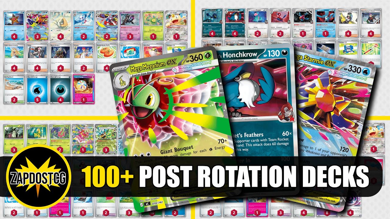 What Decks Are ACTUALLY Good Post Rotation?! New Pokemon TCG Meta Is WILD